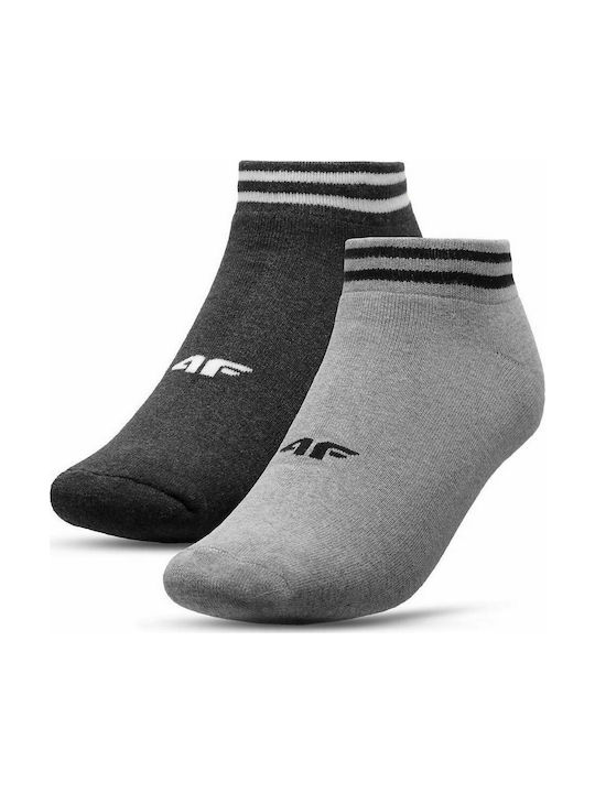 4F Αθλητικές Κάλτσες Πολύχρωμες 2 Ζεύγη