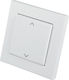 HomeMatic Recessed Electrical Rolling Shutters Wall Switch no Frame Basic White