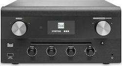 Dual Ηχοσύστημα 20W με CD Player, WiFi και Bluetooth Schwarz