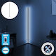 GloboStar LED Φωτιστικό Δαπέδου Υ50xΜ3εκ. με Ψυχρό Λευκό Φως 140lm Μαύρο