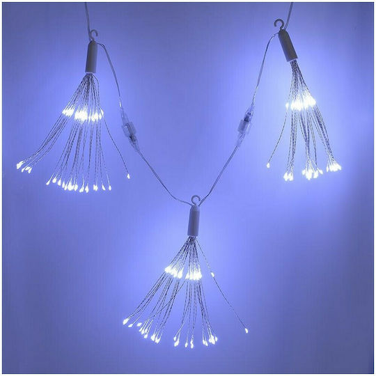 60 LED-Lichter 2 m x 200 cm Naturweiß