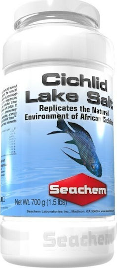 Seachem Chichlid Lake Salt Aquarium Water Treatment for Environment Protection 0.35kg