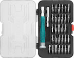 Total Set 32 Screwdriver Bits Straight / Cross / Torx / Allen