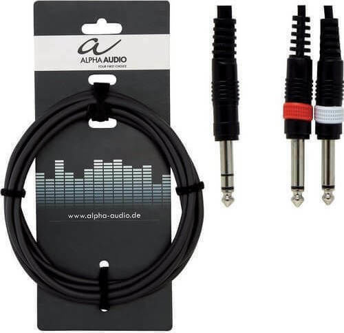 Alpha Audio Basic Line Cablu 6,3 mm de sex masculin - 6,3 mm de sex masculin 6m (P69A15)