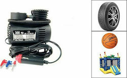 Car Tire Pump 300PSI with Cable 12V