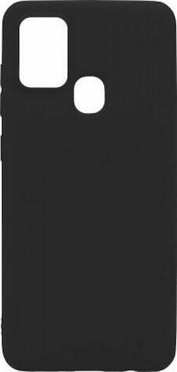 iNOS Soft TPU Back Cover Σιλικόνης Μαύρο (Galaxy A21s)