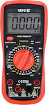 Yato Digitales Multimeter Wahre Effektivwert mit AC / DC / Widerstand / Kapazität / Temperaturmessung YT-73083