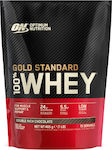 Optimum Nutrition Gold Standard 100% Whey cu Aromă de Ciocolată dublă bogată 450gr