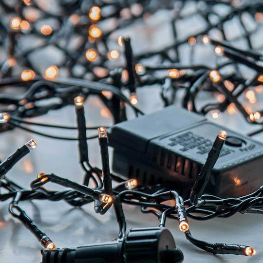 768 Λαμπάκια LED 5μ. Θερμό Λευκό σε Σειρά