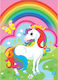 Amscan Plastic Geantă pentru Cadou cu Tema "Unicorni" Multicoloră 8buc