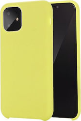 Sonique Liquid Back Cover Silicon Galben (iPhon...