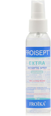 Froika Froisept Extra Lichid dezinfectant Pentru mâini sub formă de spray 100ml Natural