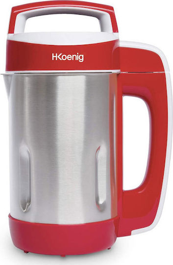 HKoenig Soup Maker 1.1lt 850W Red