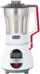 HKoenig Θερμομάγειρας 900W με Χωρητικότητα 1.7lt Λευκός