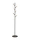 Yamazaki Freestanding Coat Rack Metallic Μαύρος YMZK 28x28x177cm