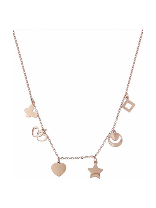 Steel necklace - Rose GOLD