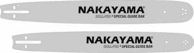 Nakayama Chainsaw Blade Chainsaw Blade 45cm for Chain with Pitch .325", Guide Bar Thickness .058"-1.5mm & Number of Drivers 68E 0397877