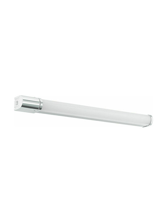 Eglo Tragacete 1 Lamp Bathroom LED Silver 68x7cm