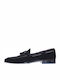 Men's Suede Loafers Black