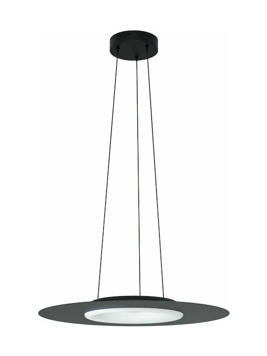 Eglo Compo Rosso-C Μοντέρνο Κρεμαστό Φωτιστικό με Ενσωματωμένο LED σε Μαύρο Χρώμα