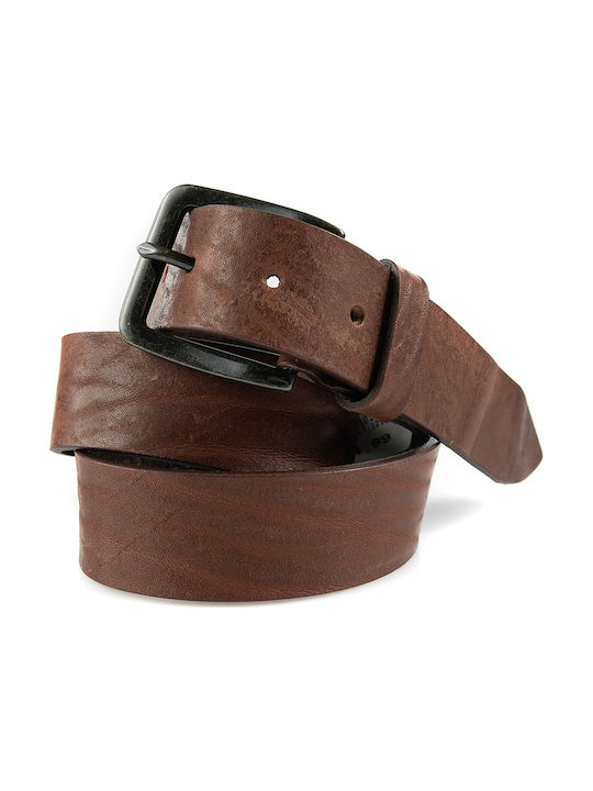 Jack & Jones Men's Leather Belt Brown