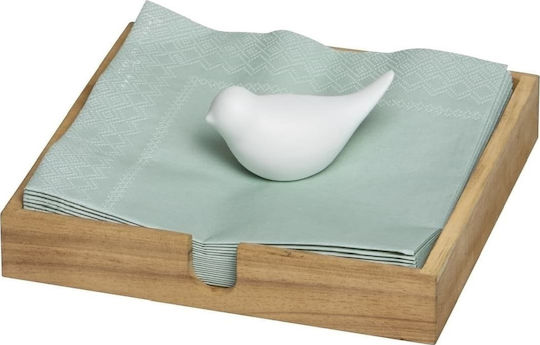 Raeder Bird Serviettenhalter Braun 18x18cm 0012159 Raeder Bird Serviettenhalter Braun 18x18cm 0012159
