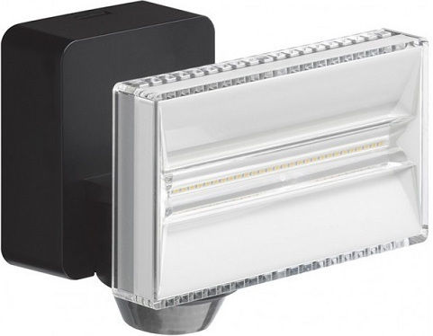Hager Waterproof LED Flood Light 20W Natural White 4000K with Motion Sensor IP55
