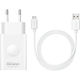 QIHANG Φορτιστής με Θύρα USB-A και Καλώδιο micro USB Quick Charge 3.0 Λευκός (Z06)