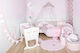 Baby Star Κουνουπιέρα Κούνιας από Τούλι Ροζ 520x520x180εκ.