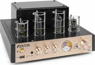 Fenton Tube Integrated Hi-Fi Amp Stereo TA60 35W/4Ω 25W/8Ω Black