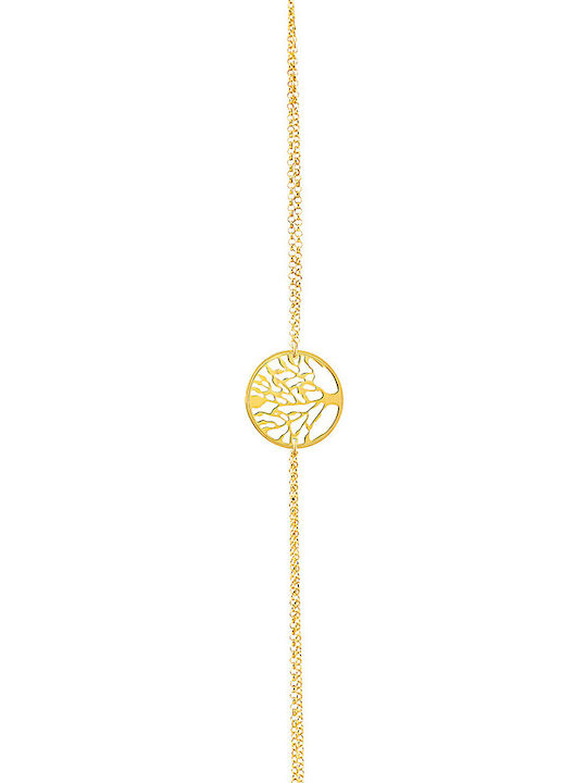 14K Gold bracelet "Tree of Life"