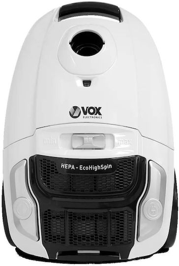 Vox Electronics Mistral 700 Прахосмукачка 700W С торба 3лт Бял