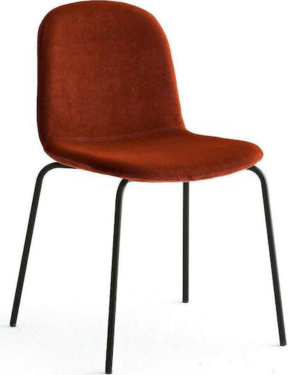 Καρέκλα Τραπεζαρίας Tibby 51x55x79εκ. Κόκκινη