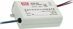 Mean Well Dimmable Τροφοδοτικό LED 2τμχ PCD-25-350B Mean Well Dimmable Τροφοδοτικό LED 2τμχ PCD-25-350B