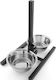 Pet Prior Edelstahl Schalen Futter & Wasser für Hund & Katze auf Basis von 2x 1.8lt 19cm in Silber Farbe