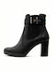 Fardoulis 1165 Leather Women's Ankle Boots Black