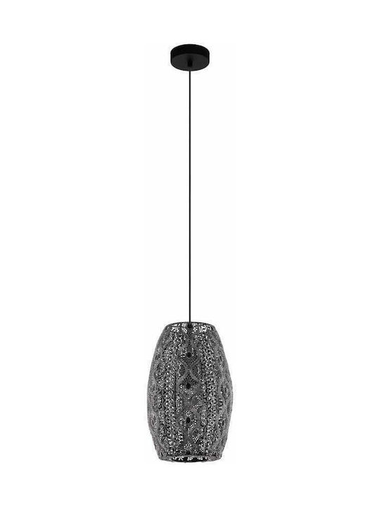 Eglo Riyadh Pendant Light Single-Light for Socket E27 Black