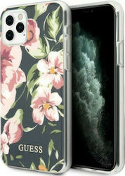 Guess Flower Shiny N.3 Umschlag Rückseite Silikon Mehrfarbig (iPhone 11 Pro Max) GUHCN65IMLFL03