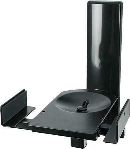 B-Tech Lautsprecherständer Wand Side-Clamping Speaker Wall Mounts (Paar) in Schwarz Farbe