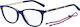 Missoni Damen Acetat Brillengestelle Marineblau...