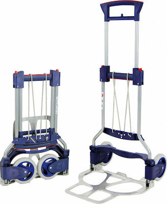 Ruxxac Transport Trolley Cart Business XL Foldable for Weight Load up to 125kg Blue