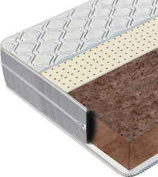 Leaderstrom Crib Mattress Cocofun Latex with Coconut Fiber & Latex 70x140cm