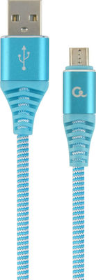 Gembird Regulär USB 2.0 auf Micro-USB-Kabel Blau 1m (CC-USB2B-AMMBM-1M-VW) 1Stück