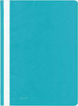 Kangaro Clipboard with Spring for Paper A4 Light Blue 1pcs