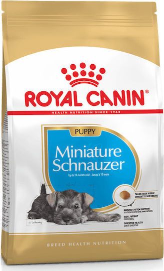 Royal Canin Puppy Miniature Schnauzer 1.5kg Ξηρά Τροφή για Κουτάβια Μικρόσωμων Φυλών με Πουλερικά