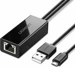 Ugreen 30985 USB Αντάπτορας Δικτύου για Ενσύρματη σύνδεση Gigabit Ethernet