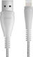 Joyroom S-M393 Geflochten USB-A zu Lightning Kabel Weiß 1m