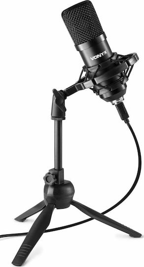 Vonyx CM300 Πυκνωτικό USB Microphone Shock Mounted for Studio