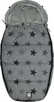 Dooky Stars Universal Stroller Footmuff with Velvet Lining 98x50cm Gray