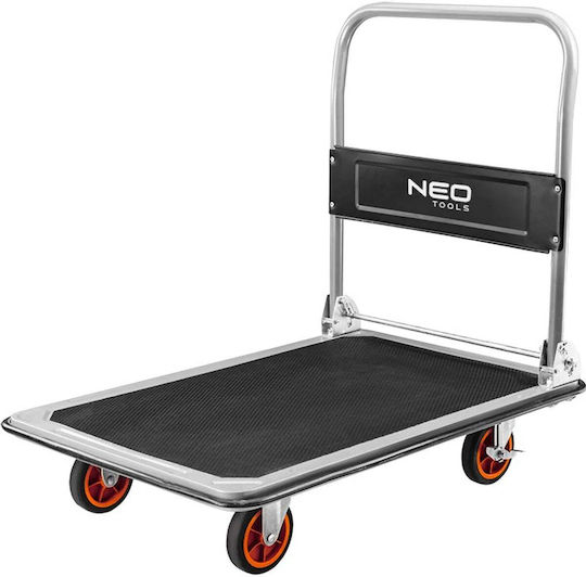 Neo Tools Πλατφόρμα Μεταφοράς Πτυσσόμενη για Φορτίο Βάρους έως 350kg σε Μαύρο Χρώμα
